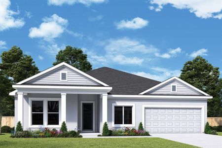 New construction Single-Family house 8924 Windlass Cv, Parrish, FL 34219 The Highlandale- photo 0