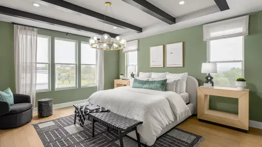 New construction Condo house 804 42nd Avenue N, Nashville, TN 37209 plan Emmylou Woodbury - image