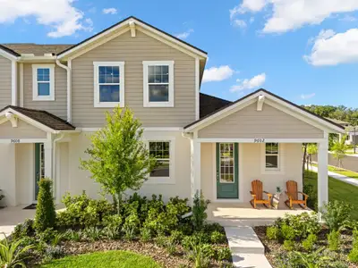 New construction Townhouse house 9876 Walkway Dr, Orlando, FL 32832 plan Sofia  - image
