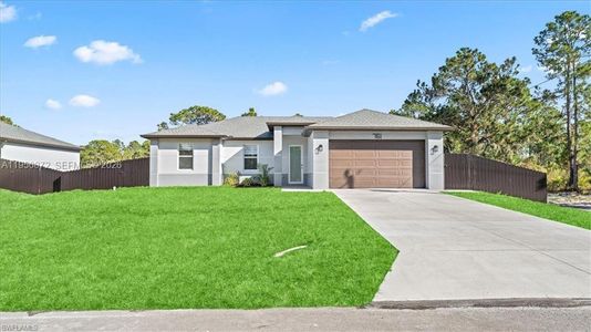 New construction Single-Family house 761 Silverstar Ave S, Lehigh Acres, FL 33974 - image