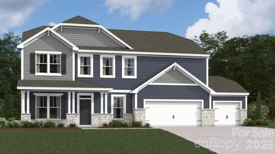 New construction Single-Family house 225 Amber Glen Dr, Locust, NC 28217 - image