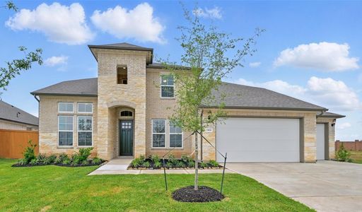 New construction Single-Family house 13614 Hartwell Bend Dr, Texas City, TX 77568 plan The Victoria C - image