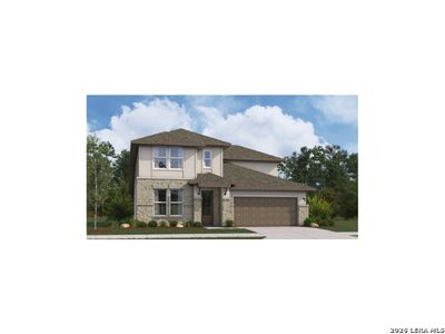 New construction Single-Family house 7115 Comanche Star, San Antonio, TX 78233 plan Cascade - image