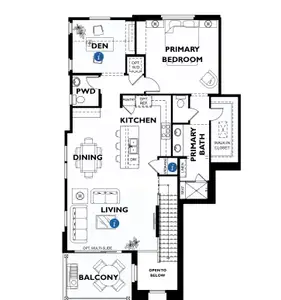 New construction Duplex house 36463 N La Casa Dr, Queen Creek, AZ 85140 plan Vantage Elevation A - image