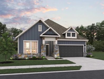 New construction Single-Family house 16616 Conroe Dr, Manor, TX 78653 plan Sawgrass - image