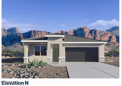 New construction Single-Family house 10643 W Sonrisas St, Tolleson, AZ 85353 Mockingbird - photo 0 0