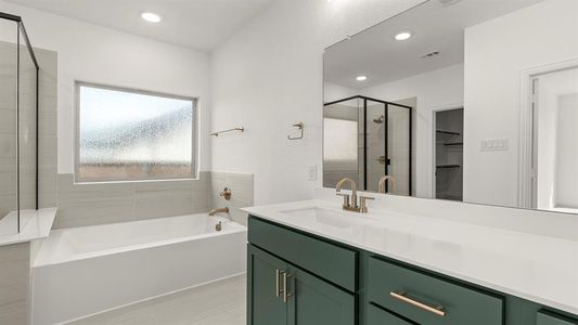 New construction Single-Family house 1915 Bobbin Mill Ln, Forney, TX 75126 plan Rowan - image 8