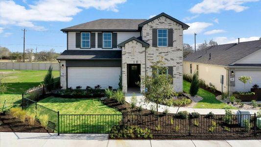 New construction Single-Family house 538 Lake Sweetwater Ln, Buda, TX 78610 The Mitchell- photo 1 1