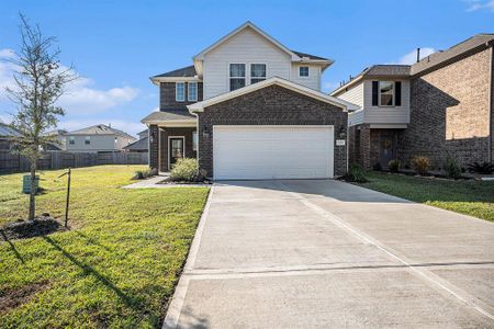 New construction Single-Family house 13201 Leisure Cove Drive, Texas City, TX 77568 Addington- photo 0