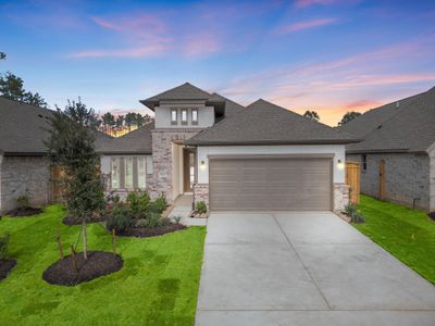New construction Single-Family house 9515 Sierra Crest Ln, Porter, TX 77365 plan Portland - image