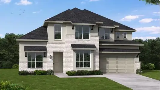 New construction Single-Family house 733 Bridle Path Pkwy, Aubrey, TX 76227 plan Haskell II - image