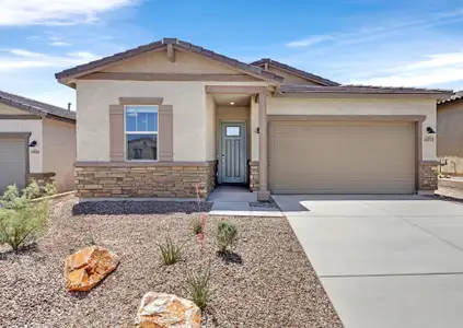 New construction Single-Family house 14771 N Saguaro Nest Tr, Marana, AZ 85658 plan Ginger - image