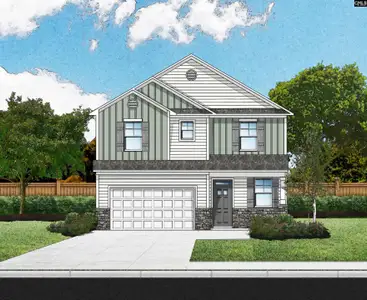 New construction Single-Family house 582 Griffon Dr, Chapin, SC 29036 plan Harper II - image
