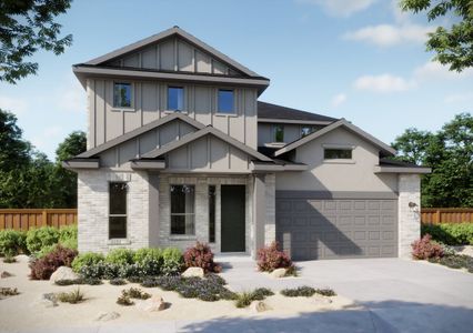 New construction Single-Family house 2333 Banda Bnd, Round Rock, TX 78681 plan Hidalgo - image