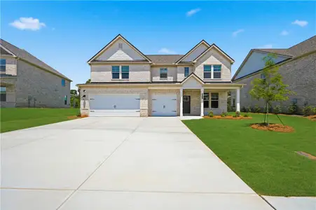 New construction Single-Family house 2566 Cadenza Cir, Dacula, GA 30019 plan Isabella II - image