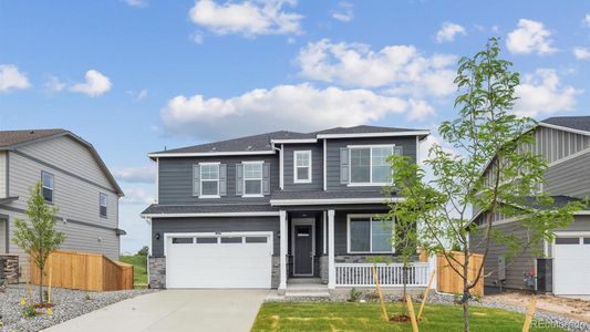 New construction Single-Family house 14596 Beebalm Ave, Parker, CO 80134 plan HENNESSY - image