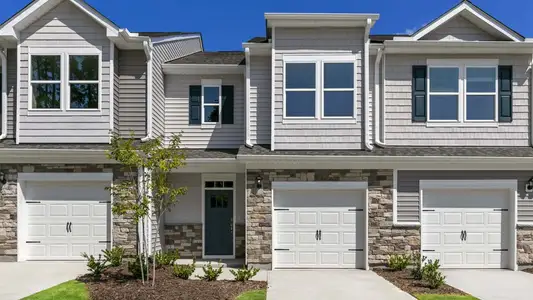 New construction Single-Family house 5207 Chapel Townes Wy, Raleigh, NC 27604 plan Denver - image