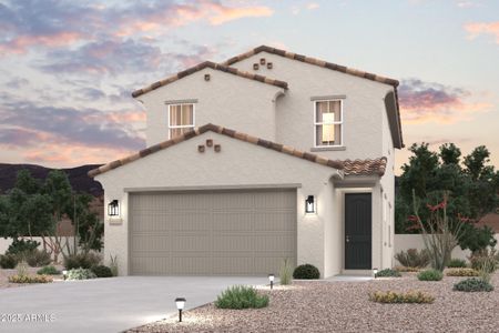 New construction Single-Family house 17327 W Jessie Ln, Surprise, AZ 85387 Iris- photo 0