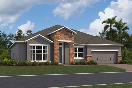 New construction Single-Family house 3182 Wolf Lake Ave, Apopka, FL 32712 plan Corina Xl - image