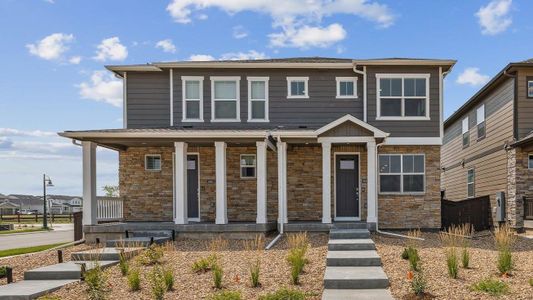 New construction Single-Family house 18734 E 99Th Ave, Commerce City, CO 80022 AUGUSTA- photo 0
