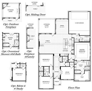 New construction Single-Family house 1005 Karis Blvd, Crowley, TX 76036 plan Andover - image