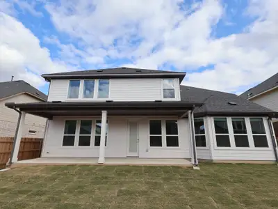New construction Single-Family house 2013 Billings Wy, Leander, TX 78641 plan Dickinson - Classic Series - image