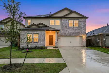 New construction Single-Family house 1317 Aquilla Ln, Leander, TX 78641 - image
