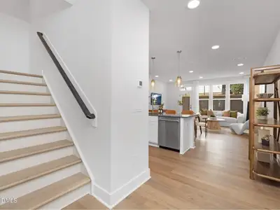 New construction Townhouse house 626 Cable Ct, Apex, NC 27523 plan Weston End Unit - image 12