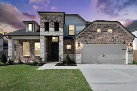 New construction Single-Family house 3109 Skerne Spring Dr, Spring, TX 77373 plan 657 - image