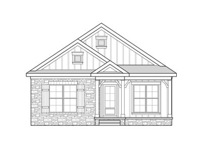 New construction Single-Family house 112 Ireton Aly, Unit 252, Cane Ridge, TN 37013 plan Huntland II - image