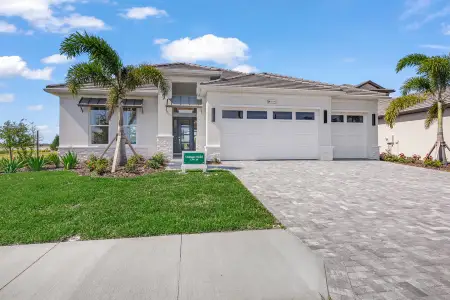 New construction Single-Family house 18188 Foxtail Lp, Venice, FL 34293 plan Outrigger - image