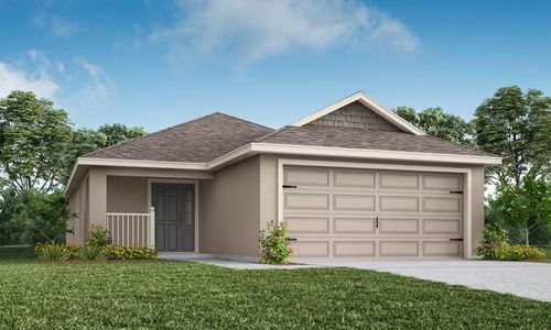 New construction Single-Family house 1850 Daystar Dr, Haines City, FL 33844 plan Amaryllis - image