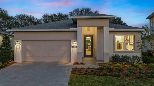 New construction Single-Family house 1400 Bellagio Lp, Tavares, FL 32778 plan Morgan - image
