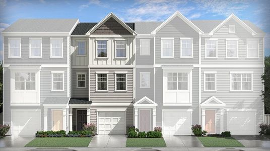 New construction Multi-Family house 3114 Gypsum Dr, Durham, NC 27703 plan Mitchell II - image