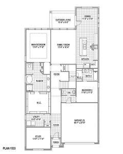 Plan 1533 1st Floor