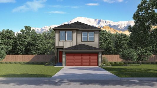 New construction Single-Family house 11799 Foraker Ln, Colorado Springs, CO 80925 plan Osprey - image