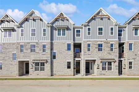 New construction Townhouse house 821 Concan Dr, Plano, TX 75075 plan Liberty - image