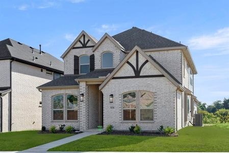 New construction Single-Family house 8216 Caprock Trl, Rowlett, TX 75089 plan Halbert R w/Media - 40' Homesites - image