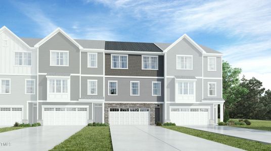 New construction Townhouse house 2102 Terrawood Drive, Unit 129, Durham, NC 27703 - photo 0