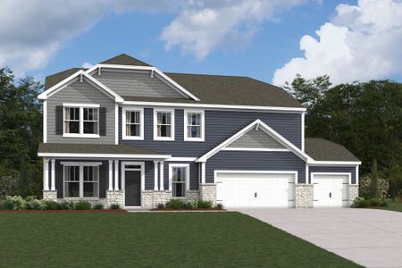 New construction Single-Family house 249 Amber Glen Dr, Locust, NC 28097 plan Albright - image