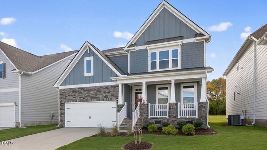 New construction Single-Family house 405 Falls Bluff Dr, Wake Forest, NC 27587 plan Hampshire - image