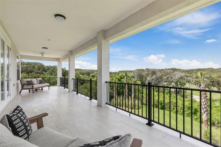 Huge Balcony Overlooking the Golf Course is Ideal for watching the Sunsets.