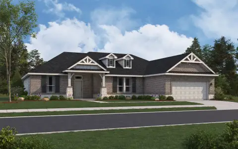 New construction Single-Family house 3603 Prairie Cactus, San Antonio, TX 78264 plan Arlington - image