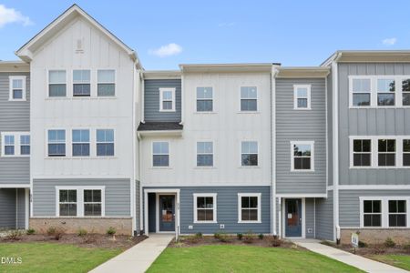 New construction Townhouse house 806 Hyperion Aly, Wake Forest, NC 27587 plan Holden - image