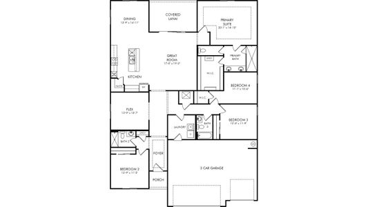 New construction Single-Family house 98 Tequesta Ct, Palm Coast, FL 32137 plan Jasmine - image