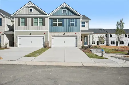 New construction Townhouse house 375 Lanier Cir, Woodstock, GA 30189 - image