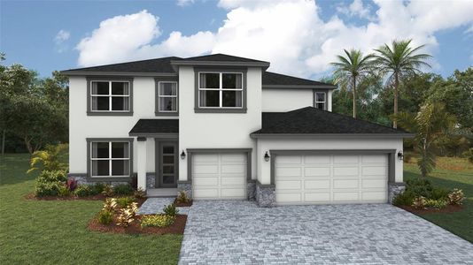 New construction Single-Family house 17163 James Trl, Parrish, FL 34219 plan JORDYN II - image