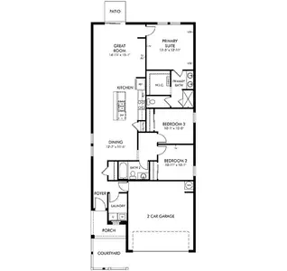 New construction Single-Family house 650 Pennywort St, Lake Alfred, FL 33850 plan Everglade - image