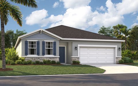 New construction Single-Family house 1658 Blue Lagoon Cir, Mascotte, FL 34753 plan The Webber - image