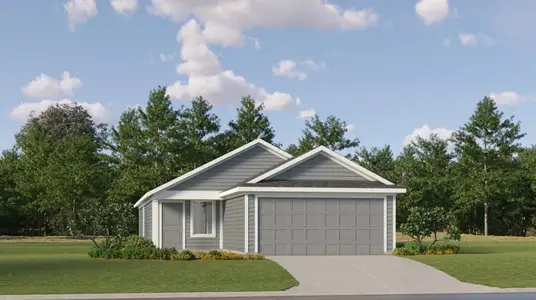 New construction Single-Family house 120 Silent Sky Ln, Hutto, TX 78634 plan Kitson - image